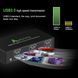 Двухпортовый КВМ-переключатель HDMI 2.1 8K 60Hz с поддержкой двух мониторов и USB 3.0 M3838 фото 2