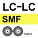 Оптический патчкорд LC-LC OS2 10 Гбит дуплекс 9/125 LSZH шнур для трансивера SMF SFP, желтый, 100 метров 0325 фото 2
