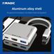 USB хаб 3-в-1 Type-C з HDMI для MacBook T4081 фото 4