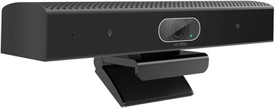 Веб-камера для конференцій Joyusing 1080P HD з мікрофоном і динаміком кут - 90°, чорна 0351 фото