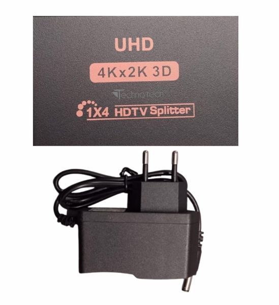 4-Портовий HDMI-розгалужувач Technotech Ultra HD 4K 2K T2728 фото