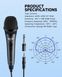 Дротовий динамічний караоке-мікрофон Moukey 4 м XLR 1520 фото 7