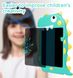 Детский планшет LCD 8,5" для рисования в виде динозавра, голубой 0549 фото 5