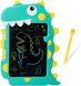 Дитячий планшет LCD 8,5" для малювання у вигляді динозаврв, голубий 0549 фото 1