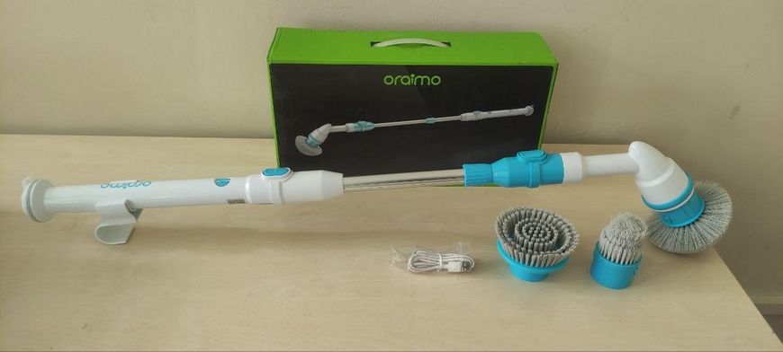 Електрична бездротова щітка для прибирання Oraimo L101A для дому, офісу 0060 фото