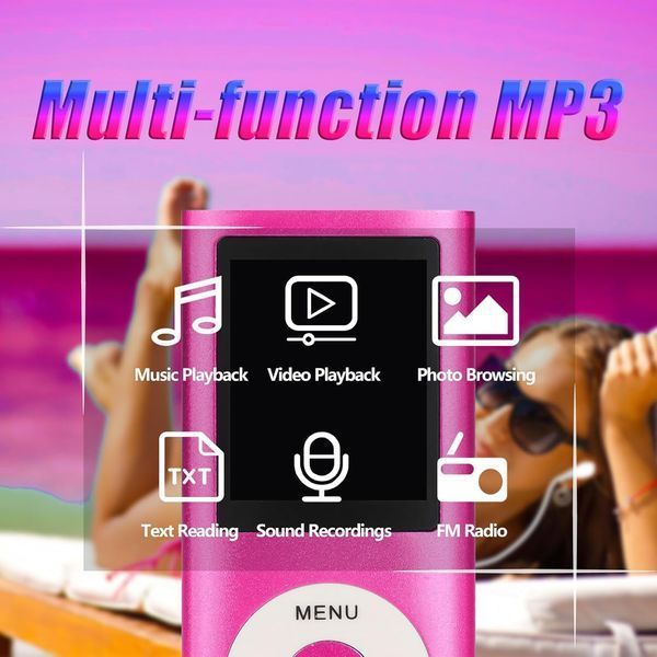 MP3 плеєр ASHATA з Bluetooth T3718 фото