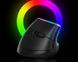 Беспроводная вертикальная мышь с подсветкой Delux M618C RGB Black 0741 фото 3