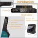 Портативний програвач CD радіо Fm Bluetooth USB/AUX пультом та вбудованими динаміками HoneTeek  T1197 фото 2