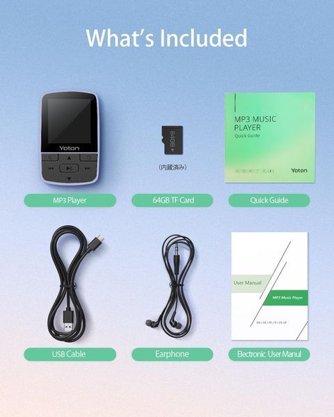 MP3-плеєр Yoton Bluetooth/64ГБ/HiFi-Music Purple T2776 фото