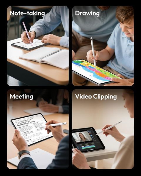 Стилус Metapen A8 для Apple iPad 2018-2025 T1756 фото