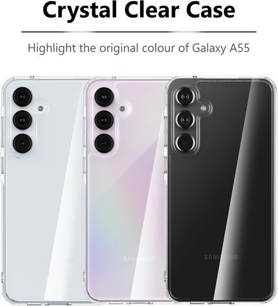 Прозорий чохол Cresee для Samsung Galaxy A55 T0188 фото