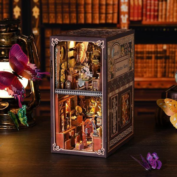 Інтер'єрний конструктор Book Nook TOYQI Butterfly Collection Room T3362 фото