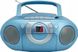 CD бумбокс Soundmaster SCD5100BL з FM-радіо, блакитний m018-2 фото 3