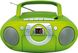 CD бумбокс Soundmaster SCD5100GR з FM-радіо, зелений m018-1 фото 2