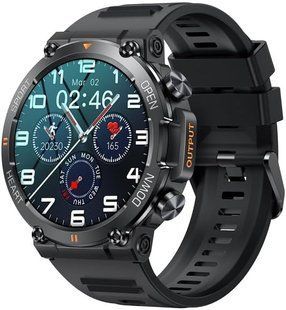 Смарт-часы K56 Pro для мужчин Bluetooth Call Black T3518 фото