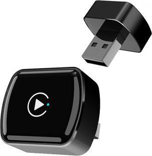 Адаптер беспроводной Redmaple для CarPlay и Android Auto 2 в 1 Черный T3600 фото