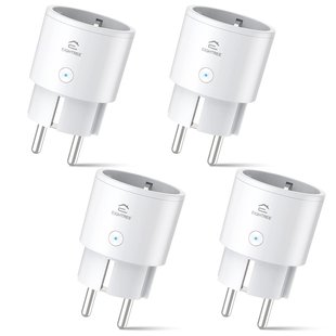 Набір розумних розеток EIGHTREE Smart Plug 4 шт з вимірюванням енергоспоживання 1522 фото