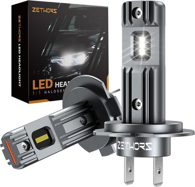 Светодиодные автомобильные лампы для фар Zethors H7, 10000 Лм, 6000 К 1454 фото