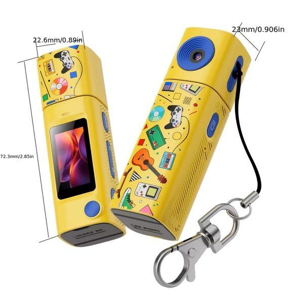 Экшн-камера 2K Mini Thumb Camera с поворотным объективом 230 градусов MT3890 фото