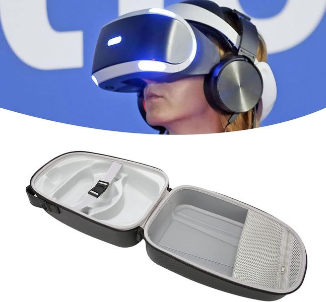 Сумка-чохол для зберігання та перенесення окулярів PS VR2, чорний 0816 фото