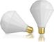 Світлодіодна лампа ромбоподібного типу 2шт матово-біла G95 Kooywan 8 Вт 2500 К 0539 фото 1