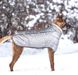 Зимняя куртка для собак Inbathgic M с голографическим дизайном Rainbow Dog Jumper, серебряная 0908 фото 6