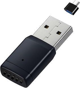 Адаптер беспроводной M.I.C. для Apple CarPlay Wi-Fi 6 Bluetooth 5.4 T3601 фото