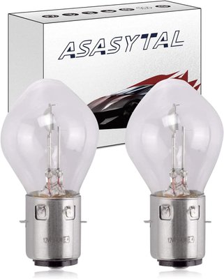 Галогеновые автомобильные лампы для фар Asasytal S2 Ba20d 45/40 Вт 3000K, теплый белый 1476 фото