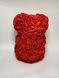 3D ведмідь із троянд Teddy Rose 25 см у подарунковому боксі червоний 0950 фото 7