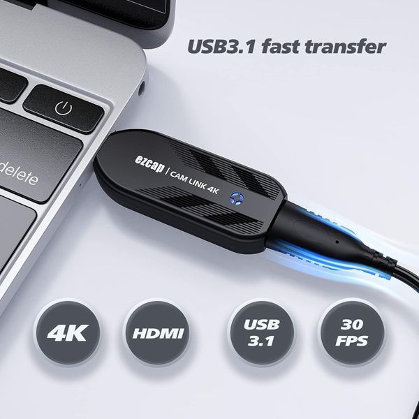 Cam Link 4K карта захвата USB3.1 Ezcap331 T2732 фото