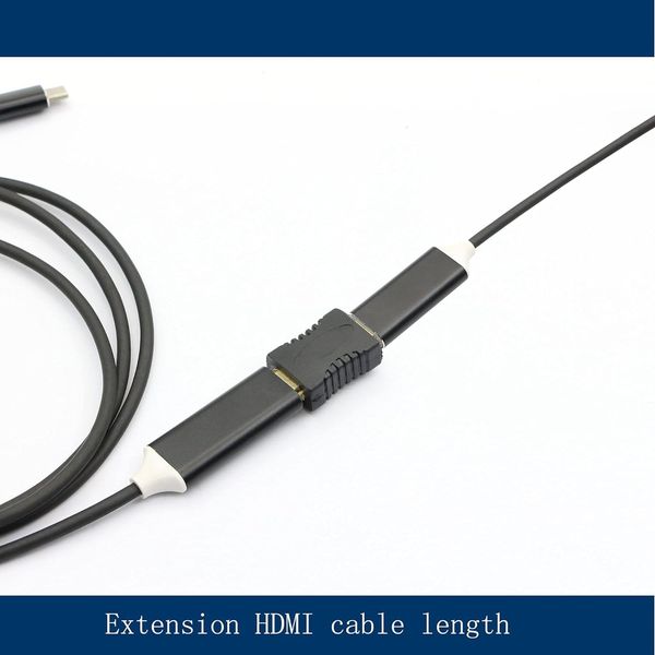HDMI адаптер 2шт поддержка конвертера 1080P для ТВ-проектора, ноутбука, ПК 0818 фото