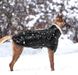 Зимова куртка для собак Inbathgic M з голографічним дизайном Rainbow Dog Jumper, чорна 0908-1 фото 3