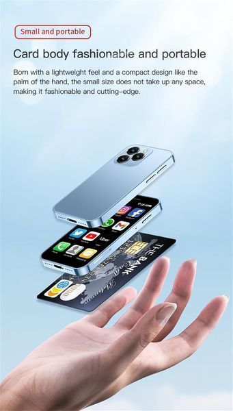 Мини-смартфон SOYES XS16 3/64GB 4G LTE Android 10 Blue M3223 фото