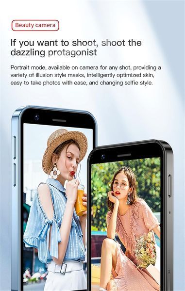 Мини-смартфон SOYES XS16 3/64GB 4G LTE Android 10 Blue M3223 фото