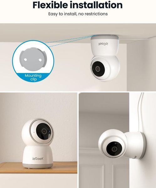 Комплект IP-камер ieGeek SC1 Pro 2K 2 шт M2873 фото