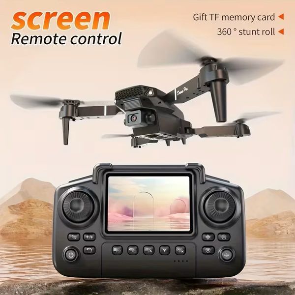 Квадрокоптер Smart Screen E88 з подвійною камерою та Wi-Fi M3844 фото