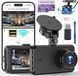 Відеореєстратор з WiFi/керуванням 1080P + задня камера T1419 фото 1