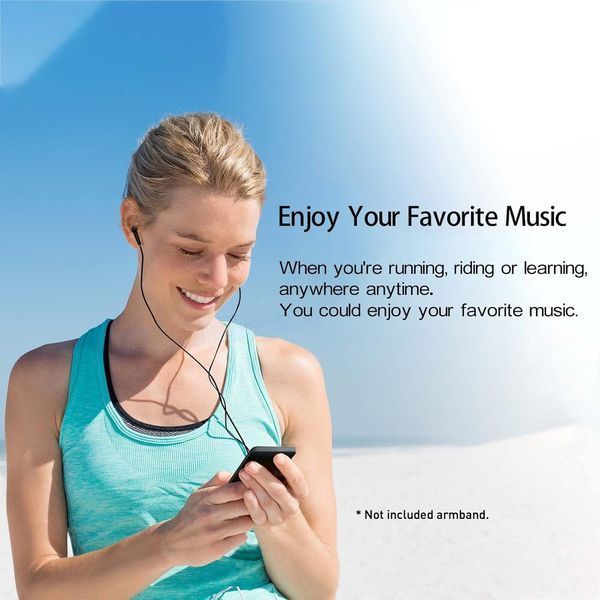 Портативний MP3-плеєр Arungo MP10 з динаміком / SD карта 32 ГБ / навушники T0479 фото