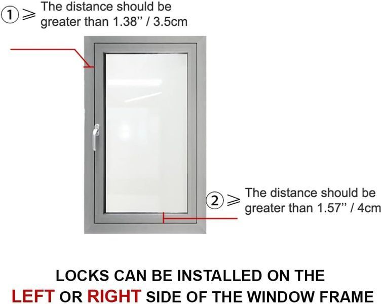 Замок безпеки для вікон з ПВХ BeeGo Window Restrictor T1962 фото