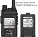 Двухдиапазонная рация Pofung BF5RUV Walkie Talkie 5R до 5 км, 3800 мАч 1309 фото 8