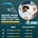Ошейник для собак 37,5-43 см HAPPY HACHI Martingale светоотражающий, с застежкой безопасности и кольцом ID, синий 0910 фото 6