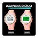 Жіночий електронний годинник SKMEI 1720 світлодіодний цифровий дисплей, рожевий 1003 фото 5