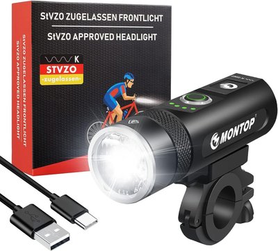 Світлодіодний ліхтар для велосипеда з Li-On батареєю 4800 мАг 0821 фото