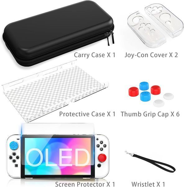 Чохол HEYSTOP для Nintendo Switch OLED T1072 фото
