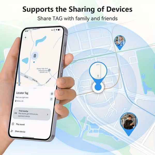 Трекер предметів для Android з підтримкою Android Find Hub та викруткою 4 шт M3846 фото