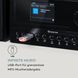 Стереосистема Auna Connect System, інтернет /DAB+/FM-радіо, CD, Bluetooth, USB (10039895) 10039895 фото 4