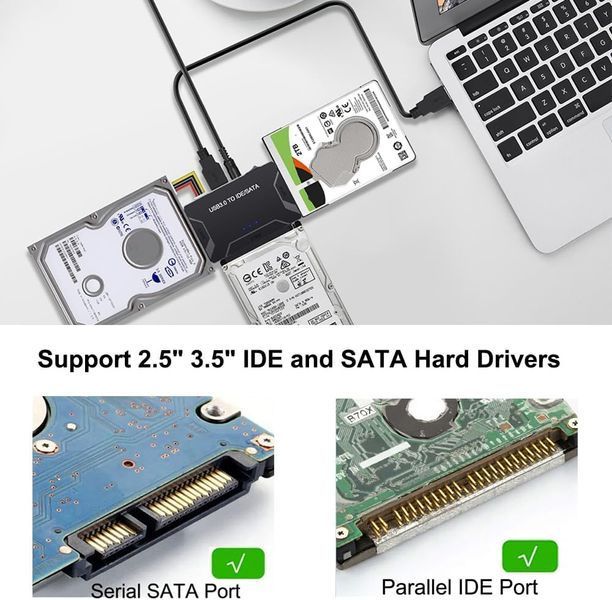 Адаптер EYOOLD USB 3.0 к SATA IDE T2688 фото