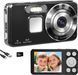 Цифровий компактний фотоапарат HERBYD A56 4K 64MP 18X Zoom Black (32GB Card) M3030 фото 1