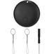 Умный трекер-тег LOSHALL F08 совместимый с Apple Find My (Black) T3325 фото 1