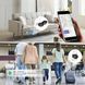 Умный трекер-тег LOSHALL F08 совместимый с Apple Find My (Black) T3325 фото 5